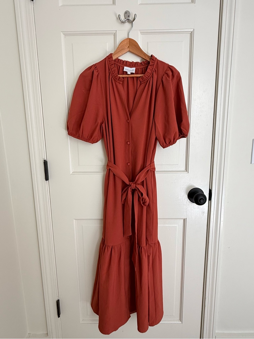 Sugarlips Tie-Waist Midi Dress